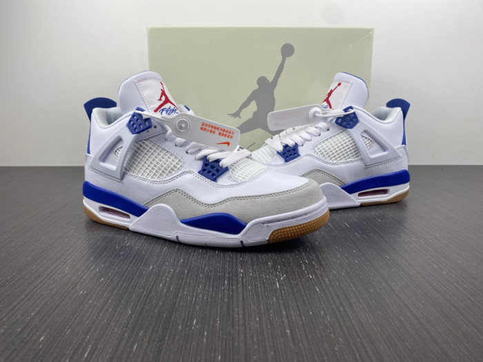 KICKWHO Jordan 4 Retro SB Pine Blue DR5415-140