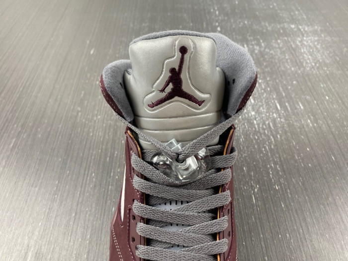 TB Air Jordan 5 Burgundy DZ4131-600