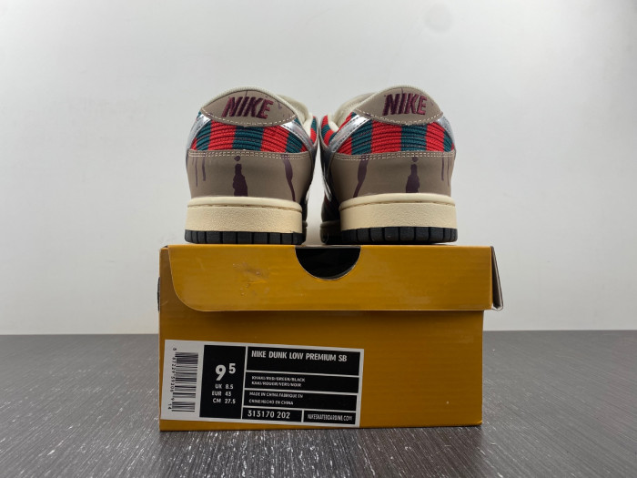 TB Nike SB Dunk Low Freddy Krueger 313170-202