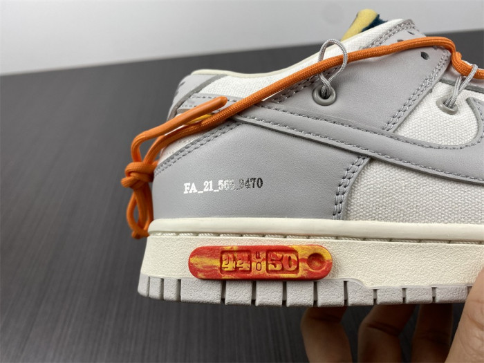 KICKWHO Off-White x Dunk Low 'Lot 44 of 50' DM1602-104