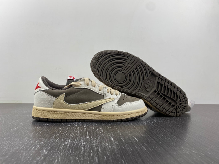 TB KIDS Travis Scott x Air Jordan 1 OG Low PS 'Reverse Mocha' DO5442-162