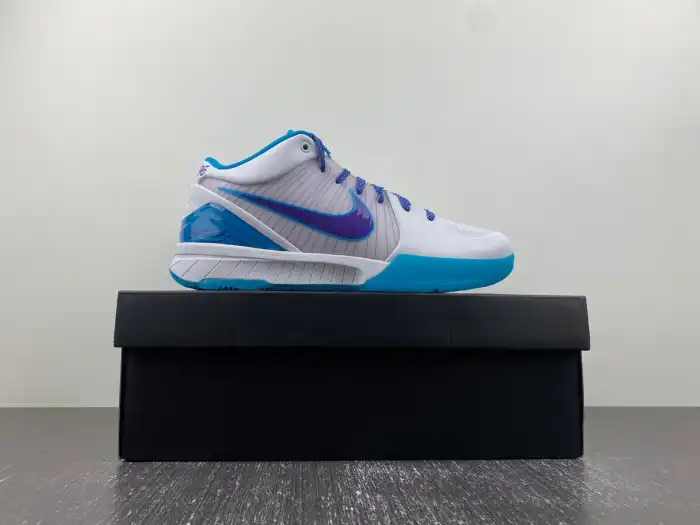 Rep LY Nike Kobe 4 Protro Draft Day Hornets AV6339-100