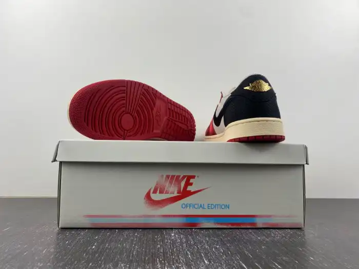 Affordable Trophy Room x Air Jordan 1 Low OG Away FN0432-100