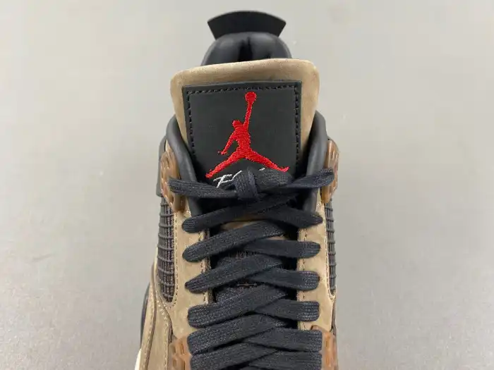 Affordable Travis Scott x Air Jordan 4 Retro Brown TS AJ4-882335