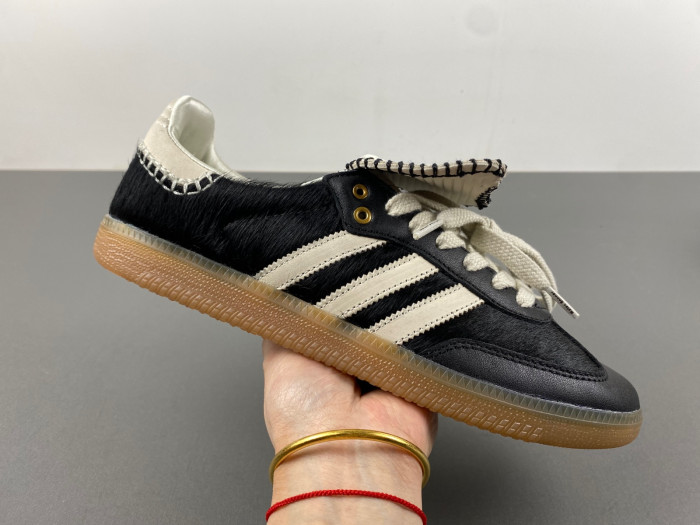 TB adidas Samba Pony Tonal Wales Bonner Core Black IE0580