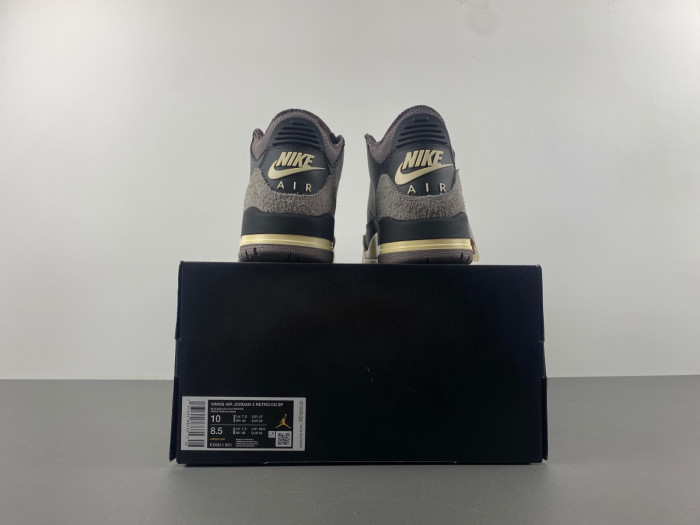 TB A Ma Maniere x Air Jordan 3 Black FZ4811-001