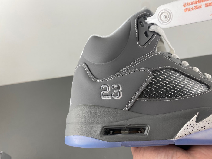 TB Air Jordan 5 Retro Wolf Grey 136027-005