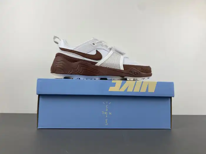 Cheap LY Travis Scott x Nike Zoom Field Jaxx Light Chocolate HQ3073-100