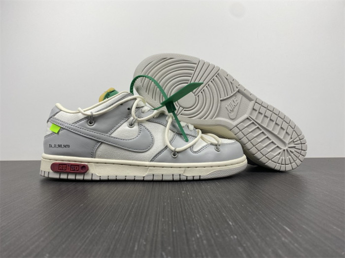 TB Nike Dunk Low Off-White Lot 25 DM1602-121