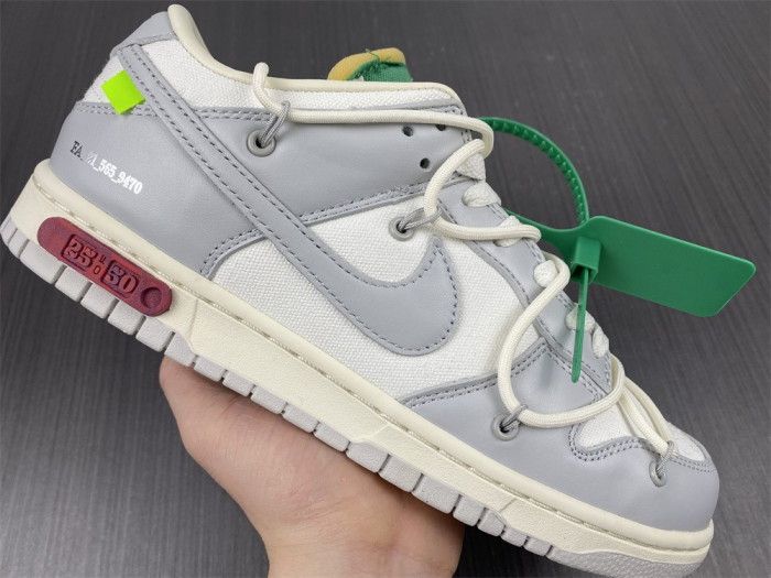 TB Nike Dunk Low Off-White Lot 25 DM1602-121