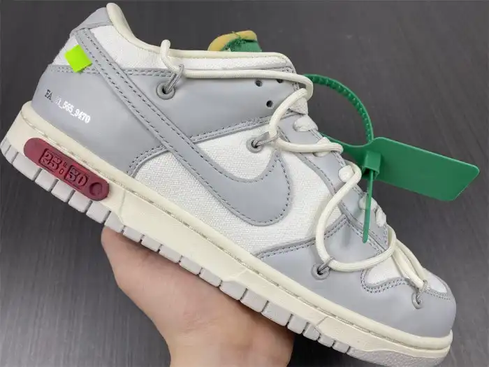 Bmlin Nike Dunk Low Off-White Lot 25 DM1602-121