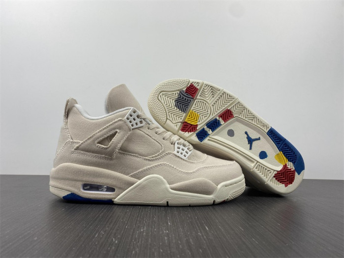 TB Jordan 4 Retro Blank Canvas (W) DQ4909-100