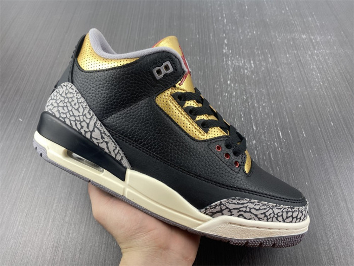 TB Air Jordan 3 WMNS Black Gold CK9246-067