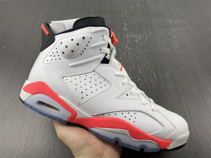 TB Jordan 6 Retro Infrared White (2014) 384664-123