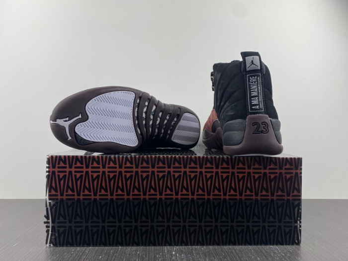 TB Jordan 12 Retro A Ma Maniere Black DV6989-001