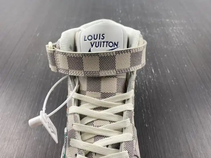 MaikeSneakers Louis Vuitton Nike Air Force 1 Mid By Virgil Abloh Graffiti