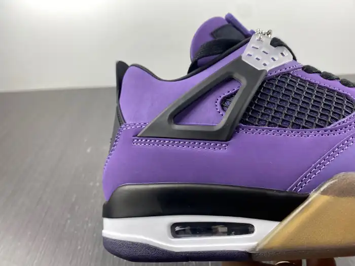 Bmlin Shoes Jordan 4 Retro Travis Scott Purple (Friends and Family) 766296 LN4