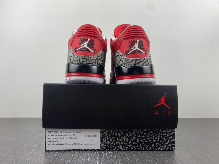 TB Air Jordan 3 Retro DJ Khaled Grateful AJ3-770438