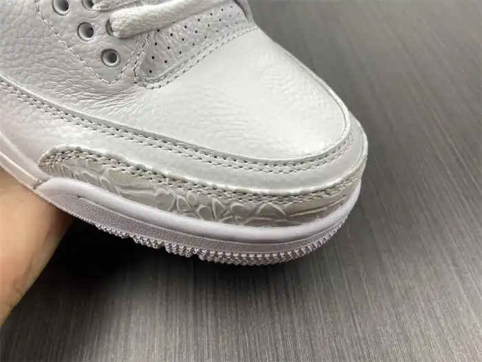 Cheap Air Jordan 3 Retro PS 'Triple White' 429487-111