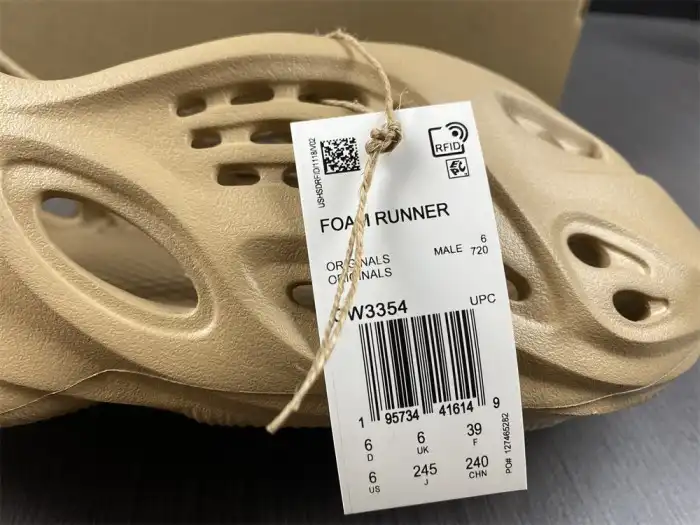 Cheap LY Adidas Yeezy Foam RNNR Ochre GW3354