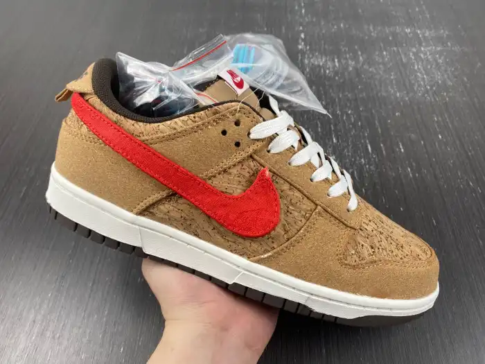 Cheap LY Nike Dunk Low SP CLOT Cork FN0317-121