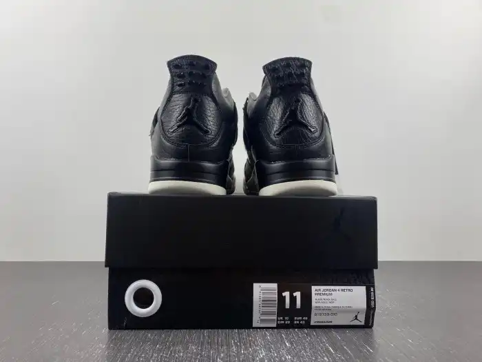 Affordable Jordan 4 Retro Pony Hair Black 819139-010