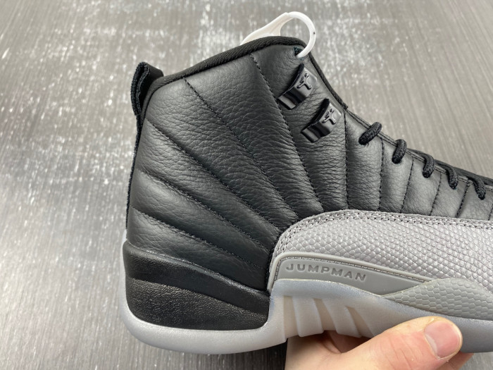 TB Air Jordan 12 Black Wolf Grey CT8013-019