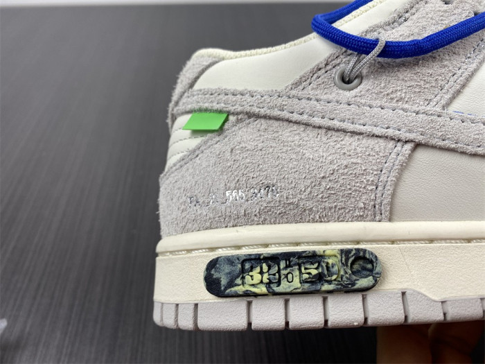 TB Nike Dunk Low Off-White Lot 32 DJ0950-104