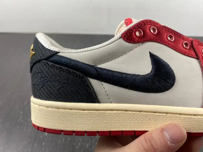 Cheap Trophy Room x Air Jordan 1 Low OG Away FN0432-100