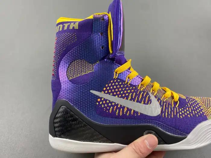 Rep Husky Nike Kobe 9 Elite Team Showtime 630847-500