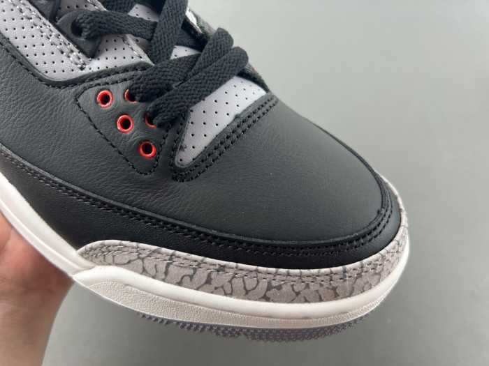 KICKWHO Air Jordan 3 Black Cement DN3707-010