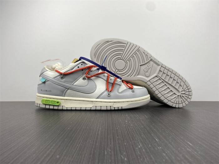 KICKWHO Nike Dunk Low Off-White Lot 23 DM1602-126