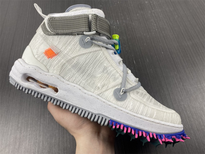 KICKWHO Off-White x Nike Air Force 1 Mid White DO6290-100