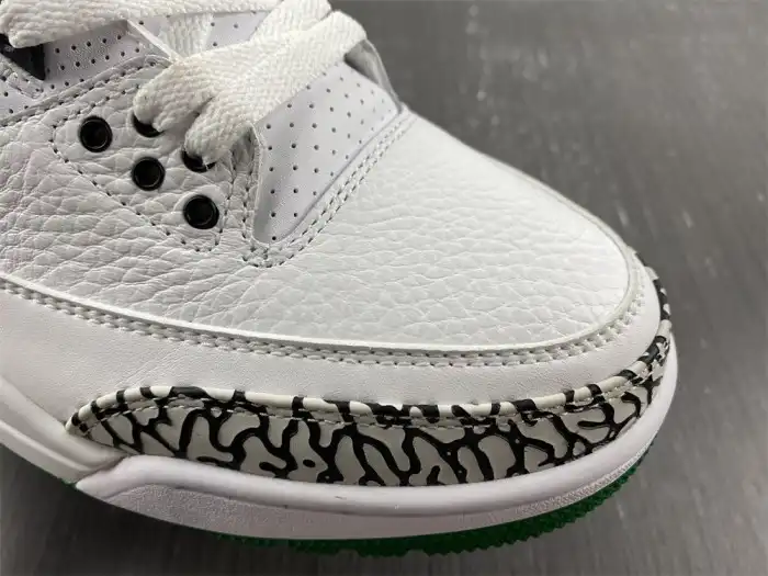 1:1 HYPE Jordan 3 Retro Oregon Ducks Pit Crew White 594282233