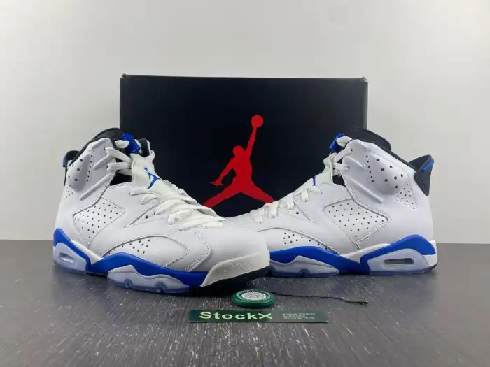 Bmlin Air Jordan 6 Retro Sport Blue (2014) 384664-107