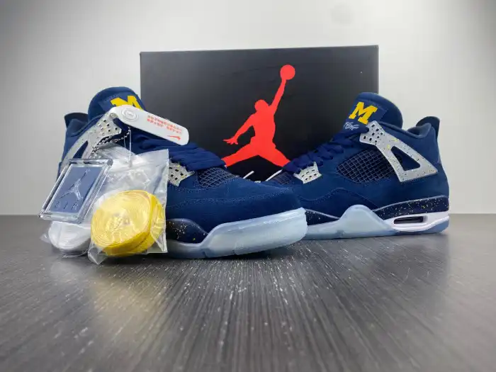 Bmlin Shoes Air Jordan 4 Retro Michigan (PE) AJ4-1036660