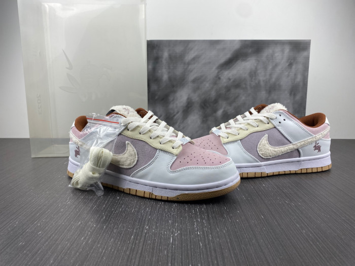 TB Nike Dunk Low Retro PRM Year of the Rabbit Fossil Stone (2023) FD4203-211