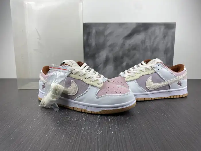 Cheap LY Nike Dunk Low Retro PRM Year of the Rabbit Fossil Stone (2023) FD4203-211