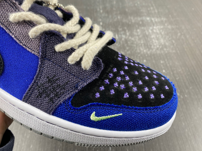 TB Jordan 1 Retro Low OG Zion Williamson Voodoo DZ7292-420