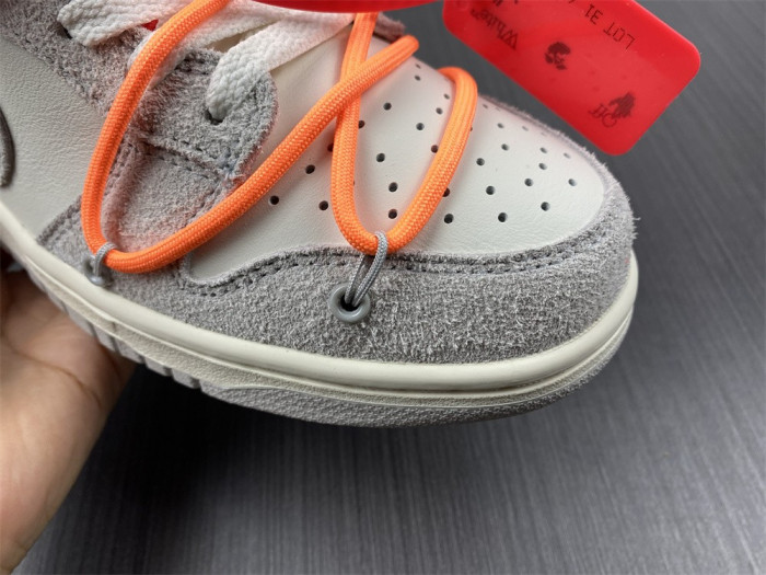 KICKWHO Nike Dunk Low Off-White Lot 31 DJ0950-116