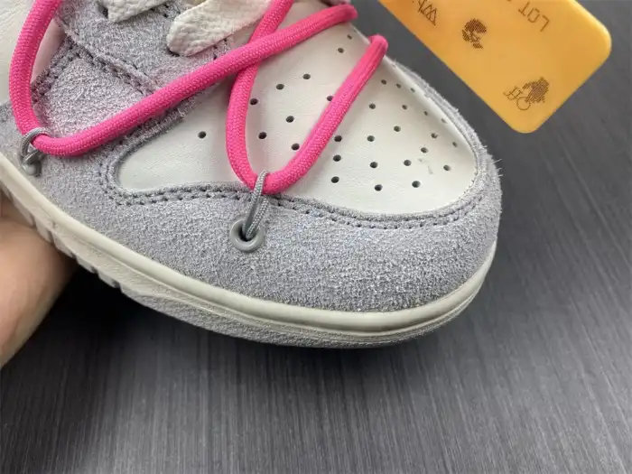 Reps LY Nike Dunk Low Off-White Lot 17 DJ0950-117