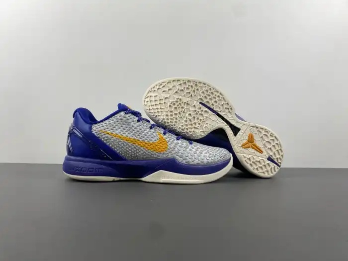 Bmlin Shoes Nike Kobe 6 Lakers Home 429659-104