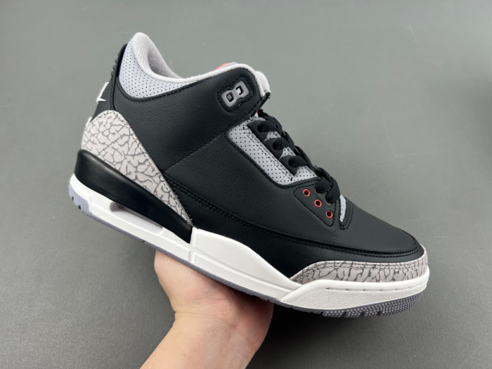 KICKWHO Air Jordan 3 Black Cement DN3707-010