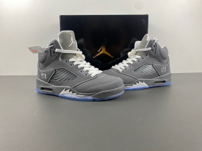 TB Air Jordan 5 Retro Wolf Grey 136027-005