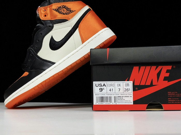 TB Air Jordan 1 Retro Womens Satin Shattered Backboard AV3725-010