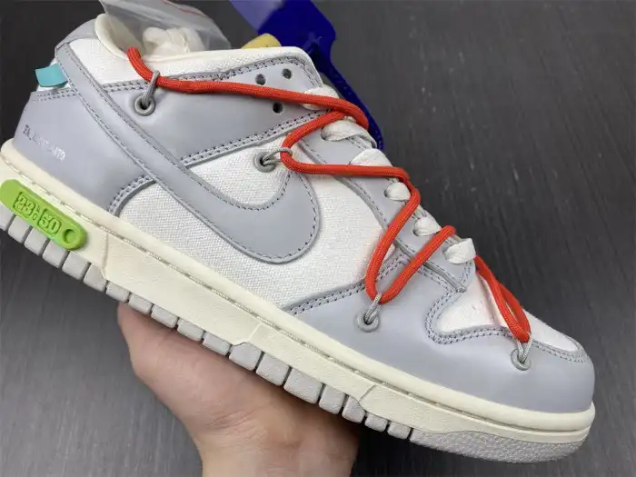 Reps LY Nike Dunk Low Off-White Lot 23 DM1602-126