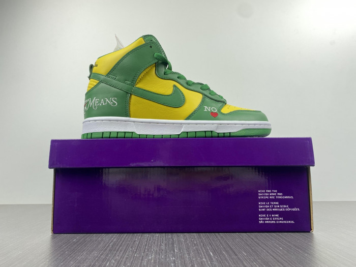 TB Nike SB Dunk High Supreme By Any Means Brazil DN3741-700