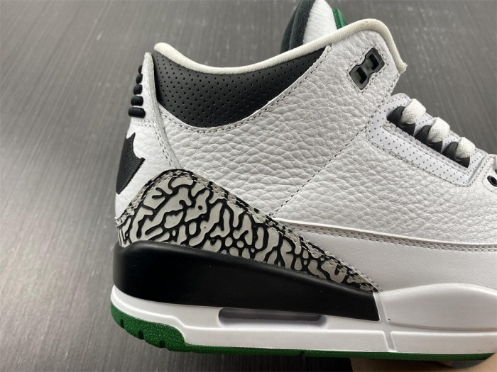 TB Jordan 3 Retro Oregon Ducks Pit Crew White 594282233