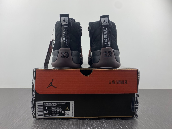 TB Jordan 12 Retro A Ma Maniere Black DV6989-001