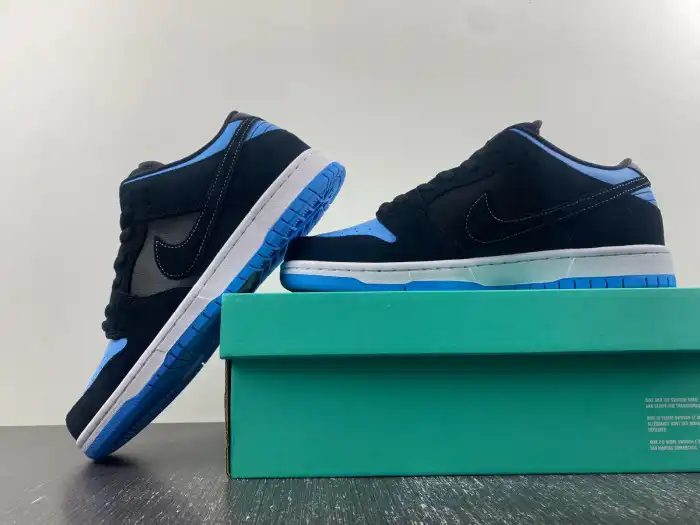 Bmlin Shoes Nike Dunk SB Low Black University Blue 304292-048